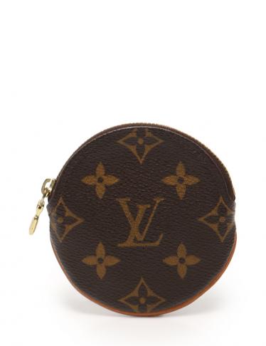 ルイヴィトン(LOUIS VUITTON)ポルトモネ|ロン|コインケース|小銭入れ|モノグラム|茶|ハイブランド・ブランド専門の中古通販サイト(204596)