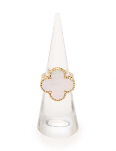 アルハンブラ♡マザーオブパール　リング Van Cleef & Arpels ヴァンクリーフ＆アーペル リング・指輪 マジック