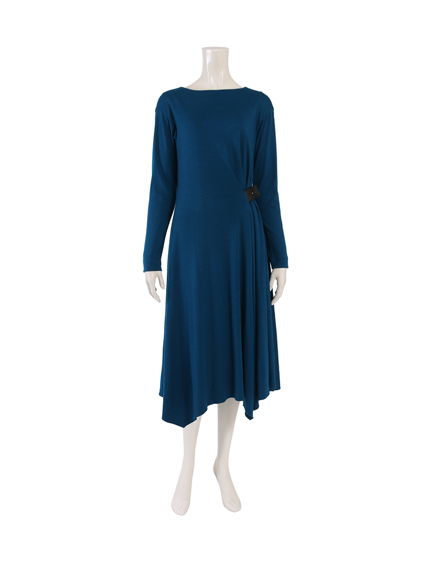 エポカ Epoca ニット ワンピース ウール 青 ハイブランド ブランド専門の中古通販サイト