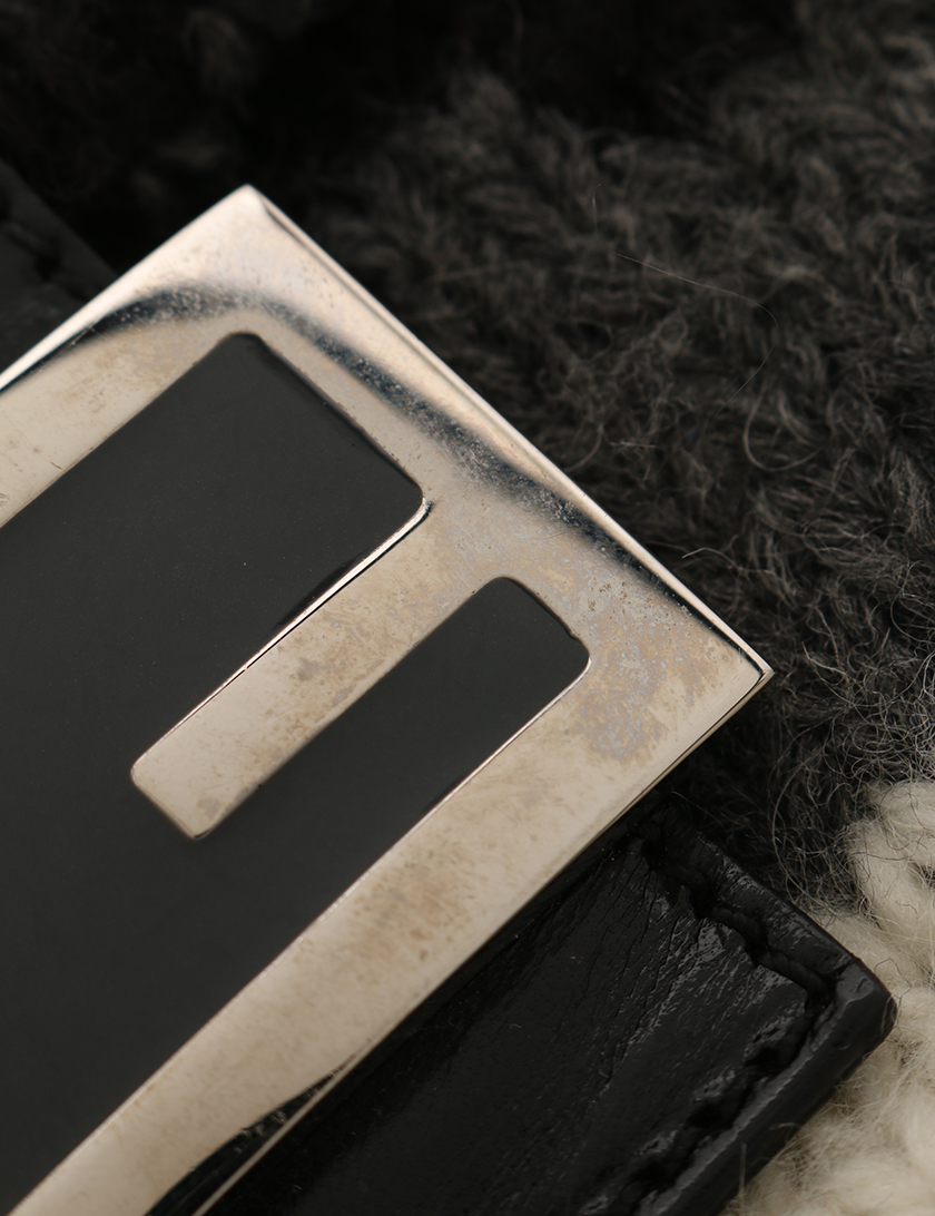 フェンディ(FENDI)バケット|ショルダーバッグ|ウール|グレー|白|黒|ニット|ハイブランド・ブランド専門の中古通販サイト(214882) フェンディ(FENDI)バケット|ショルダーバッグ|ウール|グレー|白|黒|ニット|ハイブランド・ブランド専門の中古通販サイト(214882)