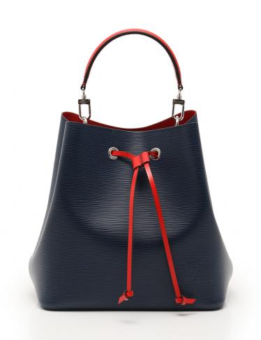 LOUIS VUITTON・バッグ・ネオノエ エピ ハンドバッグ レザー アンディゴブルー 2WAY