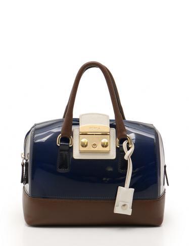 FURLA・バッグ・キャンディ ヴァニラ ハンドバッグ ラバー レザー 