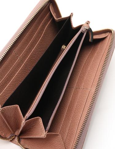 グッチ(GUCCI)GGキャンバス|ラウンドファスナー|長財布|キャンバス|レザー|ベージュ|ピンクベージュ|ハイブランド・ブランド専門の中古通販サイト(228141)