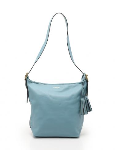 Amazon コーチ Coach トートバッグ イーディー エンボスドホースアンドキャリッジ レザー 水色 33728 中古 Coach コーチ トートバッグ