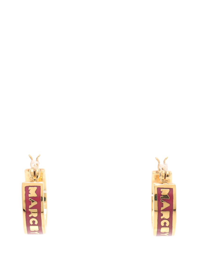 マークバイマークジェイコブス Marc By Marc Jacobs クラシック マーク ハギー フープス ピアス ゴールド 赤 ハイブランド ブランド専門の中古通販サイト 2298