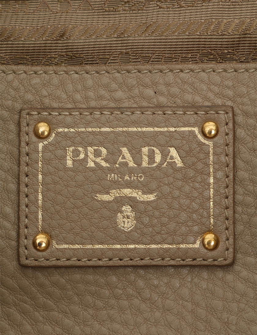 プラダ(PRADA)ヴィッテロダイノ|トートバッグ|レザー|ライトベージュ|2WAY|ハイブランド・ブランド専門の中古通販サイト(229913)