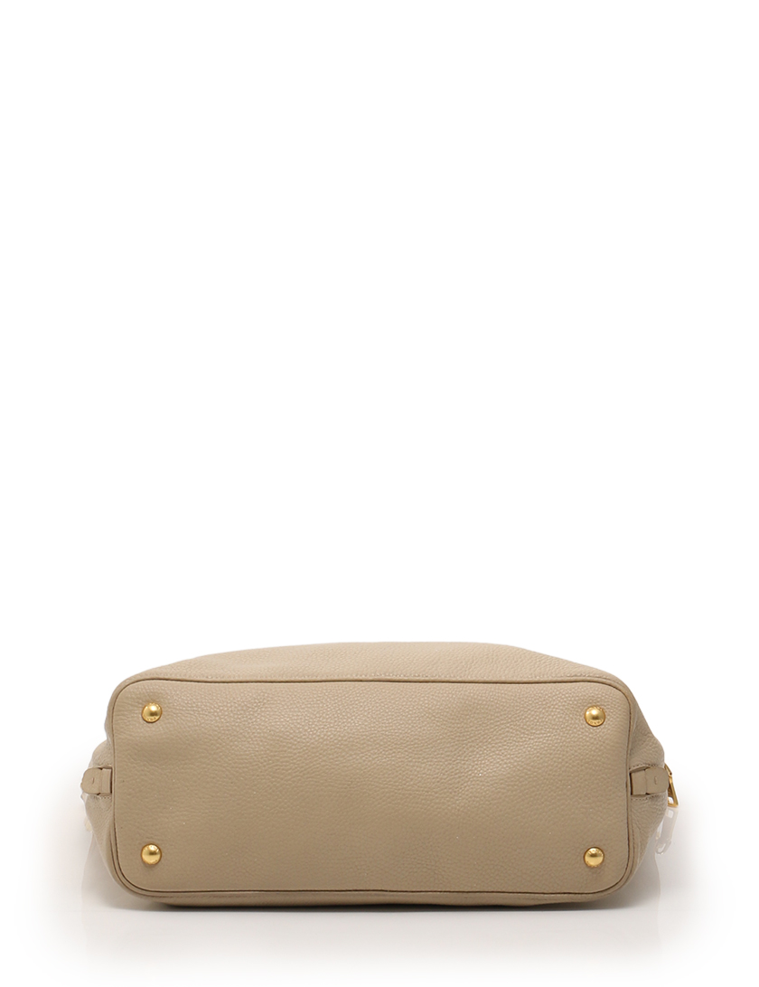 プラダ(PRADA)ヴィッテロダイノ|トートバッグ|レザー|ライトベージュ|2WAY|ハイブランド・ブランド専門の中古通販サイト(229913)