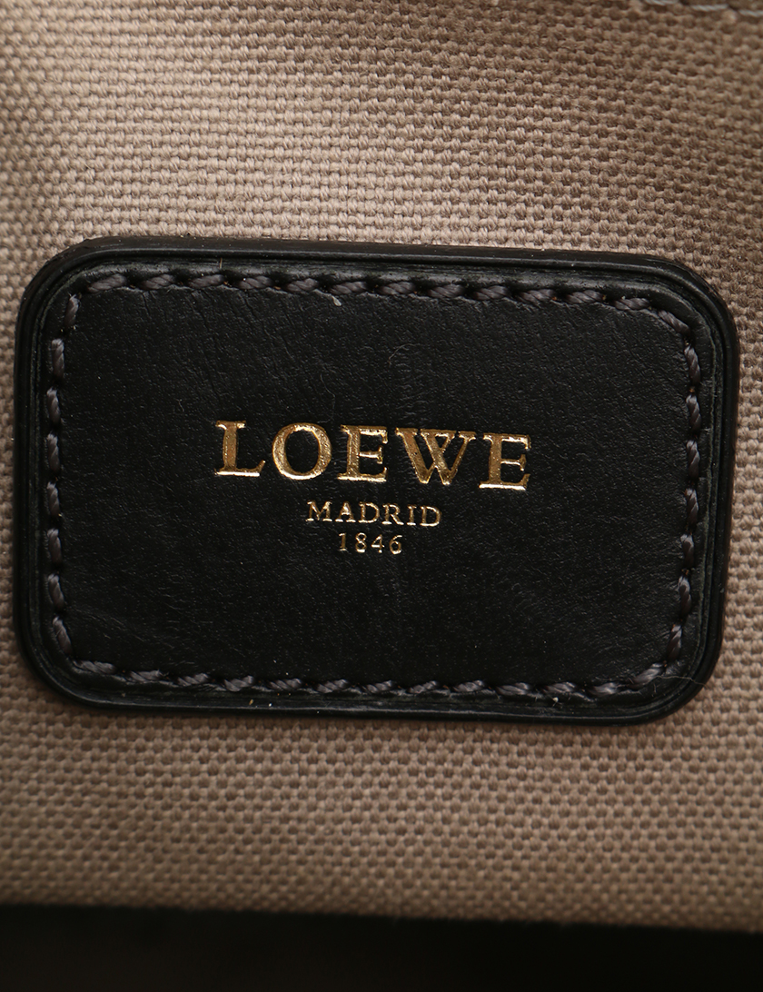 ロエベ(LOEWE)アナグラム|ショルダーバッグ|PVC|レザー|グレー ...