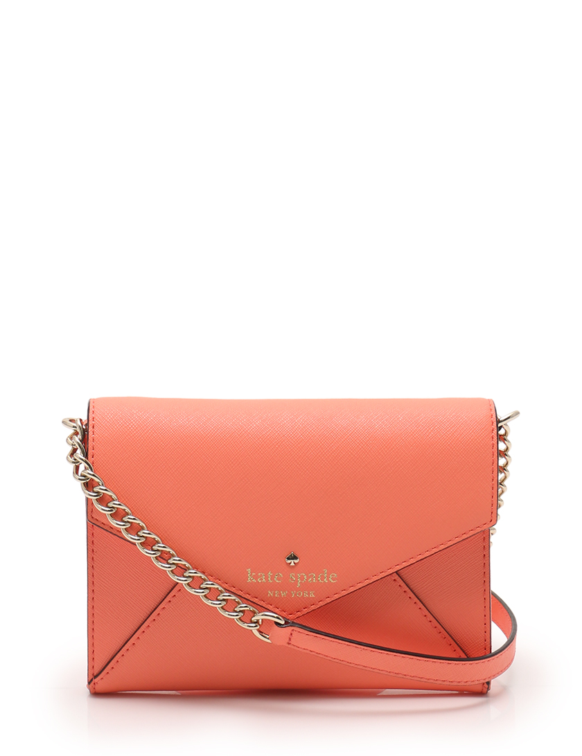 ケイトスペード Kate Spade チェーンポシェット レザー ピンク ハイブランド ブランド専門の中古通販サイト