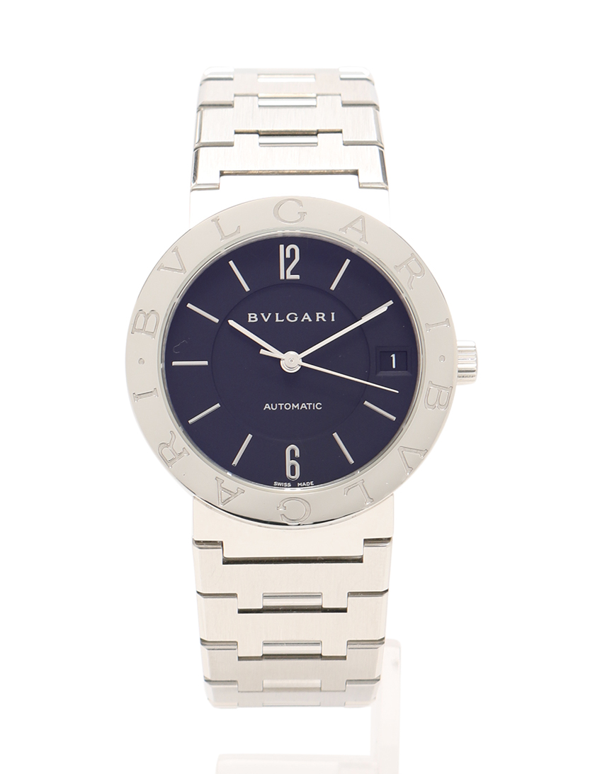 ブルガリ(BVLGARI)ブルガリブルガリ|腕時計|メンズ|自動巻き|SS|シルバー|黒|ハイブランド・ブランド専門の中古通販サイト(233894)