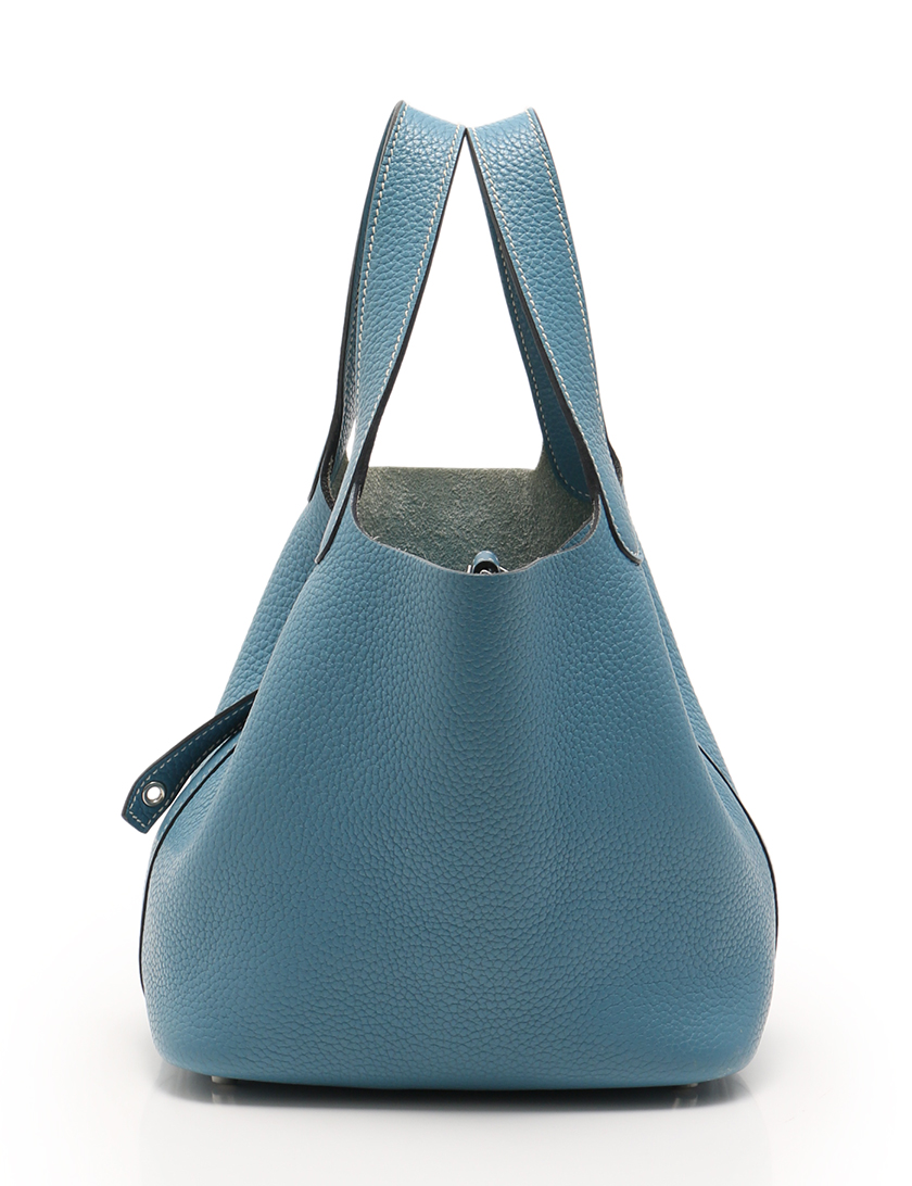 【在庫有】 【中古】エルメス ピコタン ロックGM トリヨンクレマンス ルージュ ハンドバッグ HERMES 【質屋】【代引き手数料無料】 ハンドバッグ エルメス(HERMES)ピコタンロックPM|ハンドバッグ|トリヨンクレマンス|ブルージーン|□N刻印|ハイブランド・ブランド専門の中古通販サイト(234168)