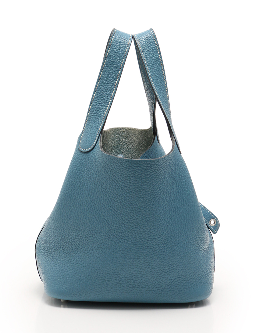 エルメス(HERMES)ピコタンロックPM|ハンドバッグ|トリヨンクレマンス|ブルージーン|□N刻印|ハイブランド・ブランド専門の中古通販サイト(234168) エルメス(HERMES)ピコタンロックPM|ハンドバッグ|トリヨンクレマンス|ブルージーン|□N刻印|ハイブランド・ブランド専門の中古通販サイト(234168)