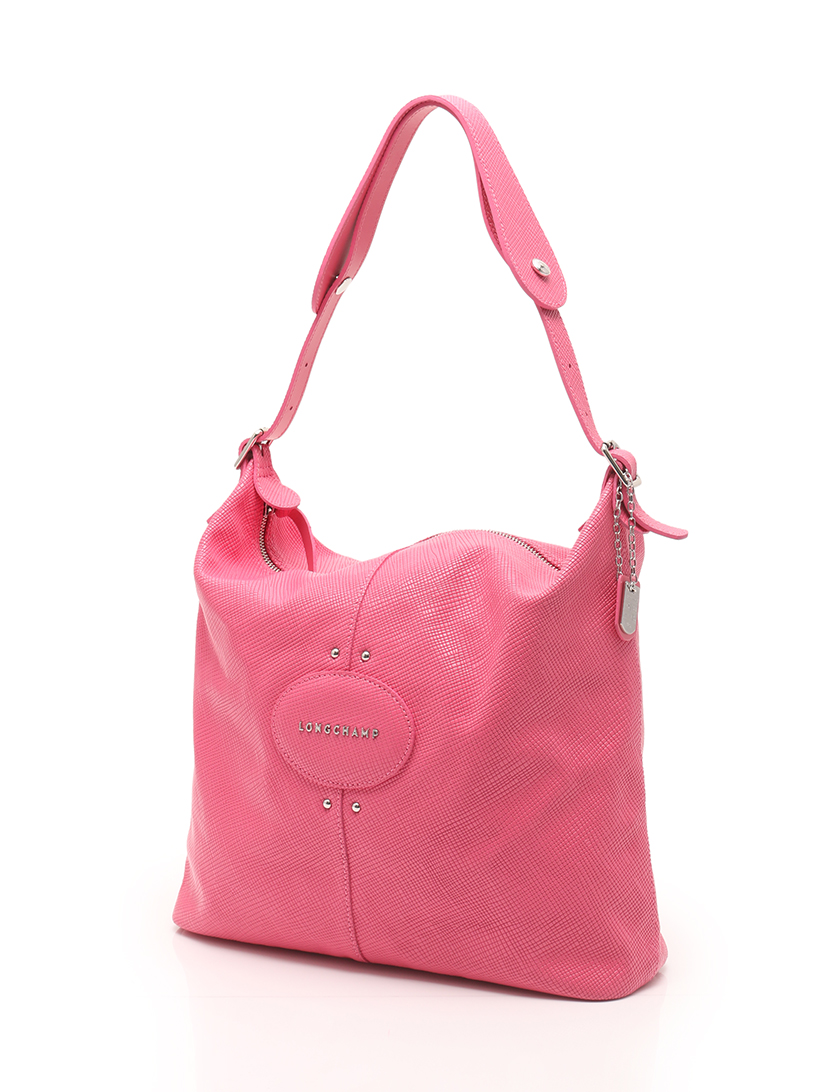 ロンシャン(LONGCHAMP)ワン|ショルダーバッグ|レザー|ピンク|ハイブランド・ブランド専門の中古通販サイト(237390)