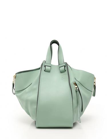 ロエベ LOEWE ハンモック スモール ライトグリーン レザー 2way LOEWE