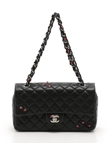 CHANEL・バッグ・マトラッセ シングルフラップ ダブルチェーン
