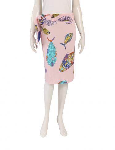 EMILIO PUCCI タイトスカート 41RV10 ピンク系 EMILIO PUCCI タイトスカート 41RV10 ピンク系 EMILIO PUCCI