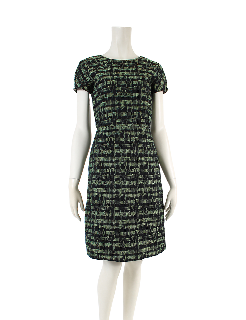 アンテプリマ Anteprima Jacquard Prato ワンピース 緑 黒 ハイブランド ブランド専門の中古通販サイト