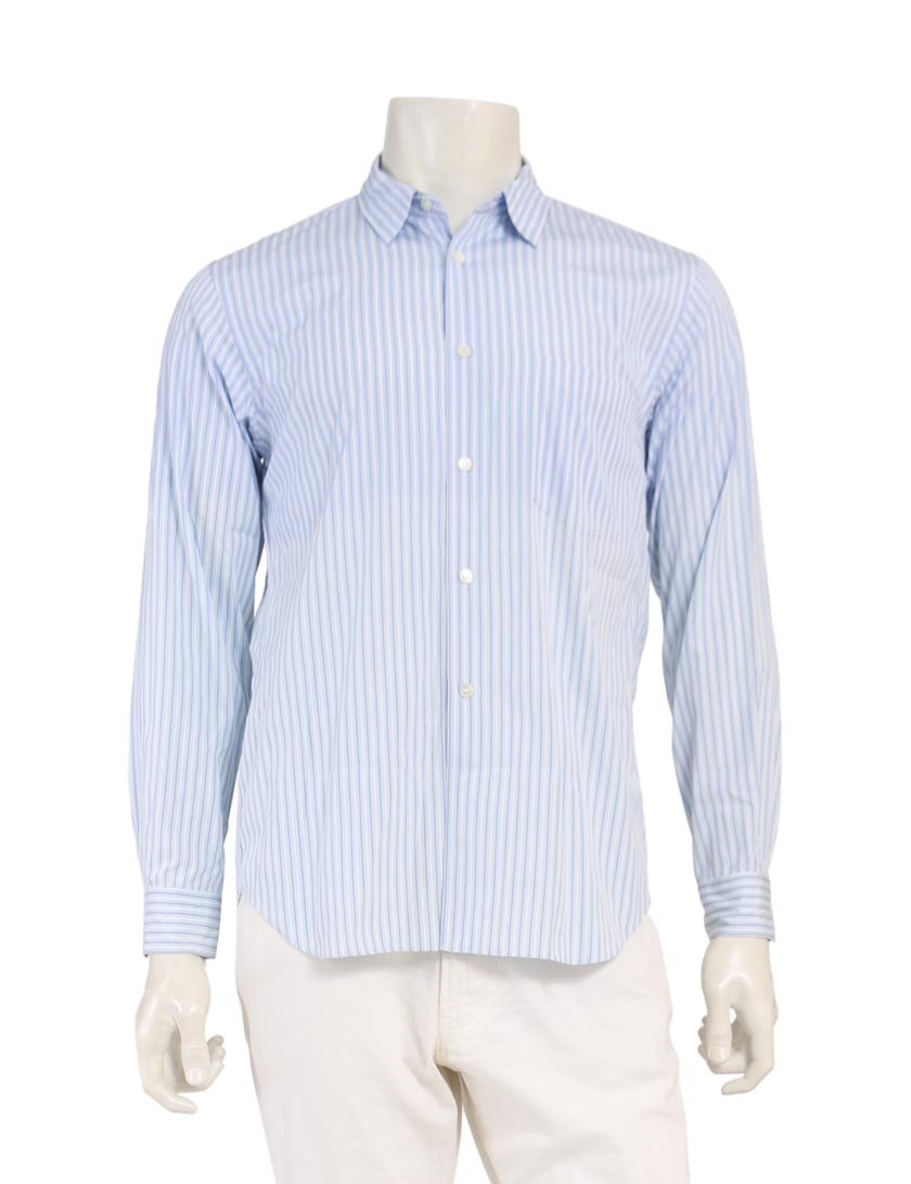 コムデギャルソンオムプリュス Comme Des Garcons Homme Plus Ever Green シャツ 水色 白 青 グラデーション ハイブランド ブランド専門の中古通販サイト 2469