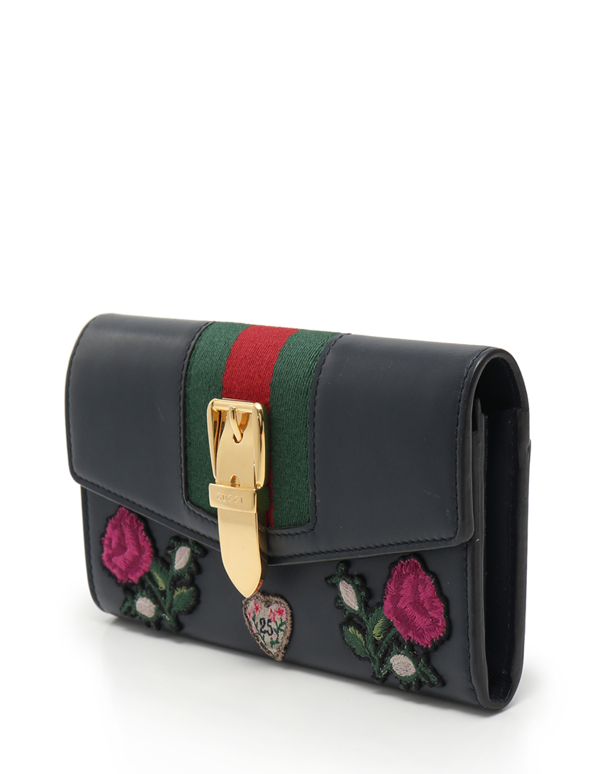 グッチ(GUCCI)シルヴィ|エンブロイダリー|コンチネンタル ...