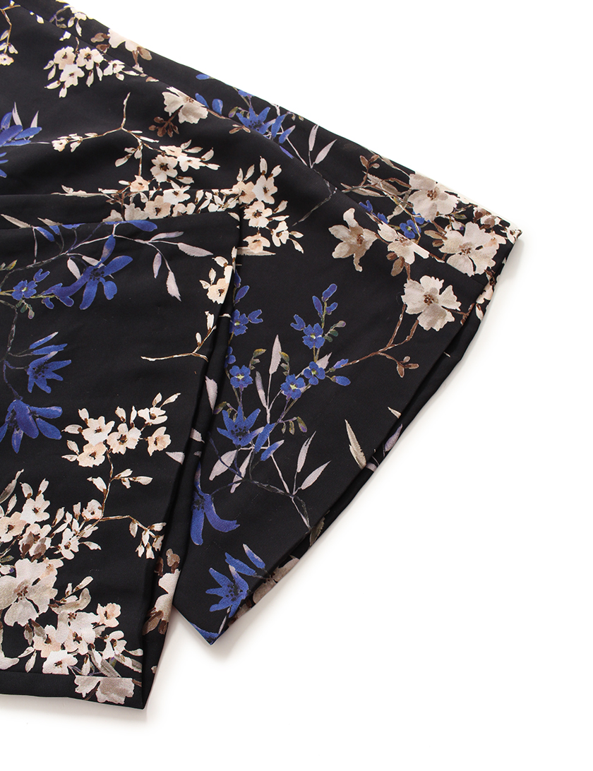 セオリー(theory)|パンツ|花柄|黒|紫|ベージュ|2017SS|ハイブランド・ブランド専門の中古通販サイト(259962) セオリー(theory)|パンツ|花柄|黒|紫|ベージュ|2017SS|ハイブランド・ブランド専門の中古通販サイト(259962)