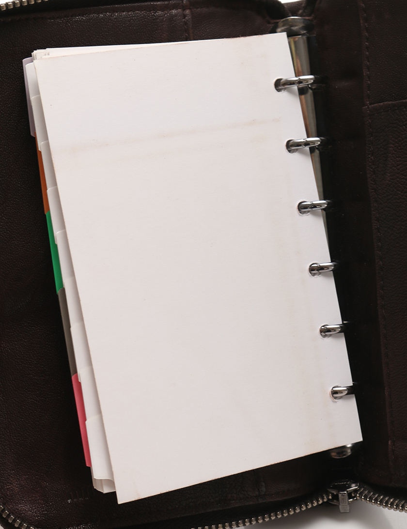 安心の定価販売 ミュウミュウ Miu 手帳カバー システム手帳 リボンモチーフ アジェンダ H5 B Fucoa Cl