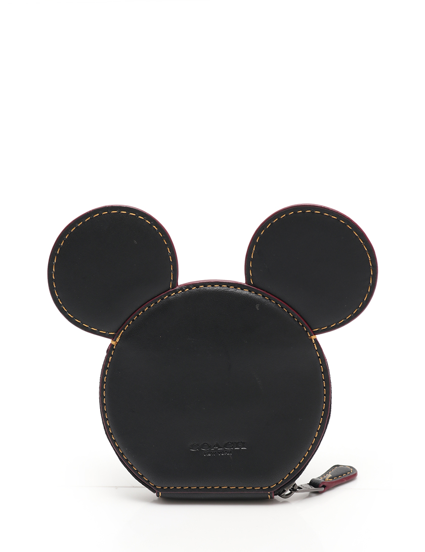コーチ Coach Disney Coach イヤーズ コインケース レザー 黒 ミッキー マウス ハイブランド ブランド専門の中古通販サイト