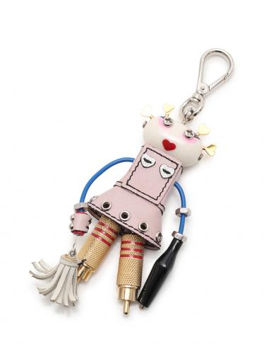 PRADA Robot バッグチャーム Prada Robot Saffiano Leather Bag Charm