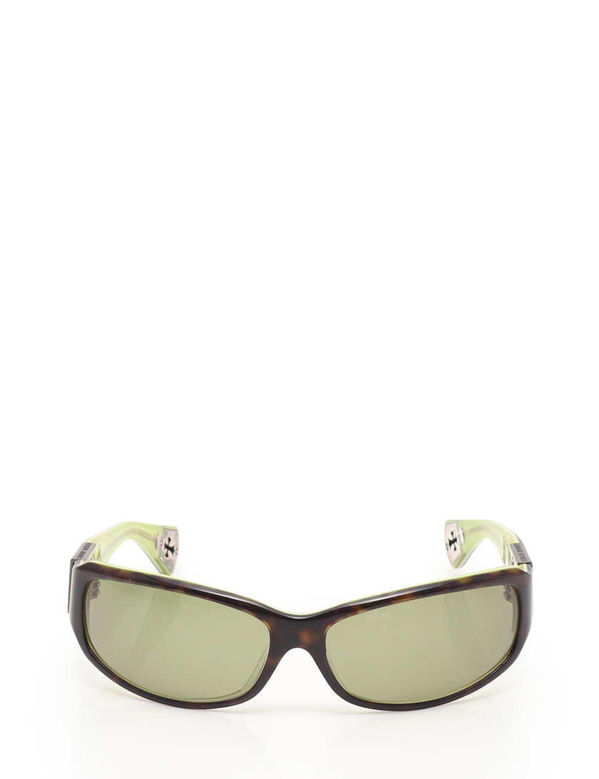 クロムハーツ Chrome Hearts Golddigger Chクロス サングラス 黄緑 マルチカラー ハイブランド ブランド専門の中古通販サイト