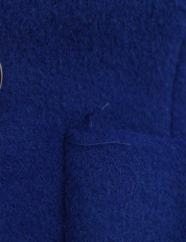 michael kors wool blend officer's coat