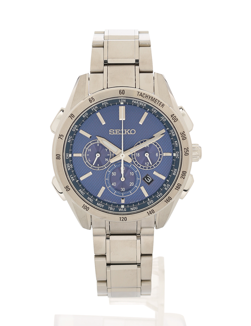 セイコー Seiko ブライツ 電波ソーラー 腕時計 メンズ クオーツ Ss シルバー ハイブランド ブランド専門の中古通販サイト