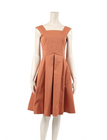 ✴︎FOXEY✴︎フォクシー  バルーンワンピース テラコッタ　40 FOXEYフォクシー バルーンワンピース テラコッタ 40