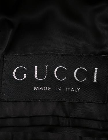 グッチ(GUCCI)バンブー|コート|アルパカ|黒|フード|ハイブランド・ブランド専門の中古通販サイト(274409)
