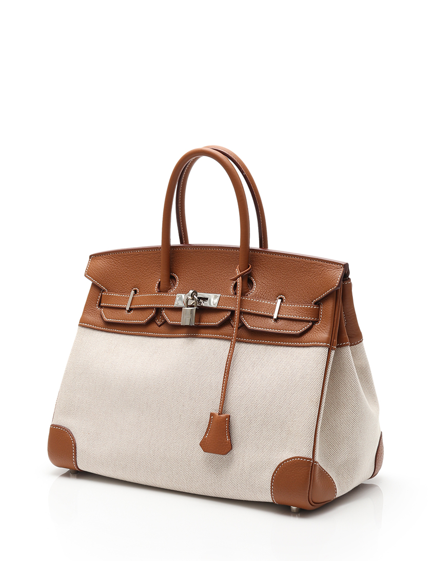 エルメス(HERMES)バーキン35|ハンドバッグ|トワルアッシュ|トゴ|ベージュ|ゴールド|シルバー金具|□I刻印|ハイブランド・ブランド専門の中古通販サイト(284352) エルメス(HERMES)バーキン35|ハンドバッグ|トワルアッシュ|トゴ|ベージュ|ゴールド|シルバー金具|□I刻印|ハイブランド・ブランド専門の中古通販サイト(284352)