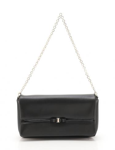 Salvatore Ferragamo・バッグ・ヴァラ クラッチ チェーンショルダー