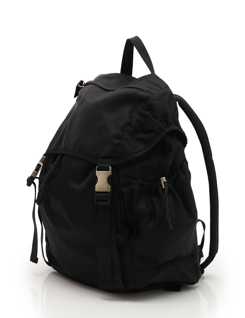 プラダ(PRADA)リュックサック|バックパック|ナイロン|黒|ハイブランド・ブランド専門の中古通販サイト(285420)