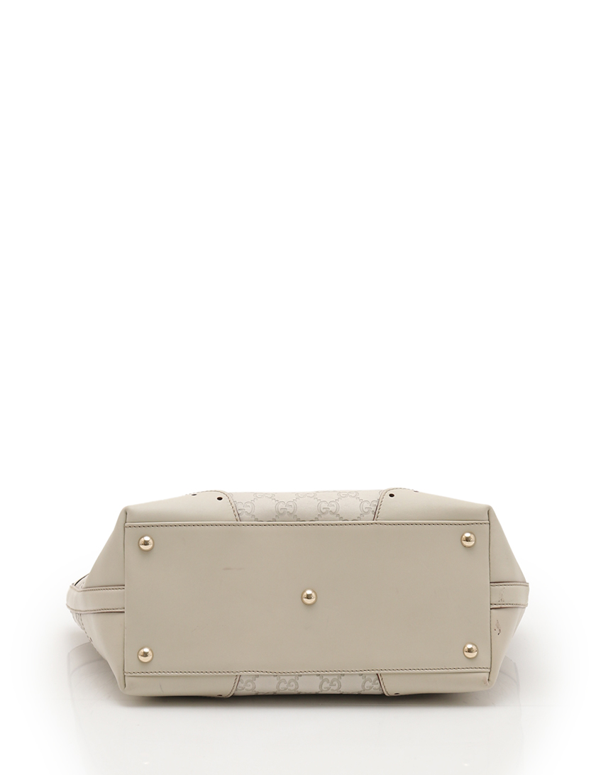 グッチ(GUCCI)グッチシマ|トートバッグ|レザー|アイボリー|ハイブランド・ブランド専門の中古通販サイト(293908)