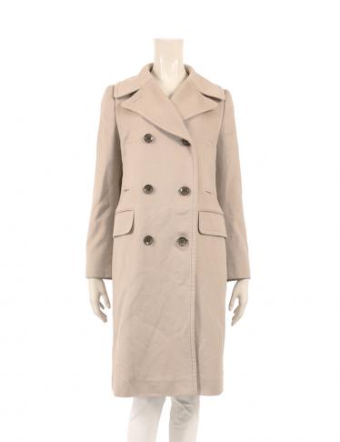 ACUOD by CHANU ベージュ ダブルブレストコート Perfect Suit FActory トレンチコート コート ツイルストレッチ