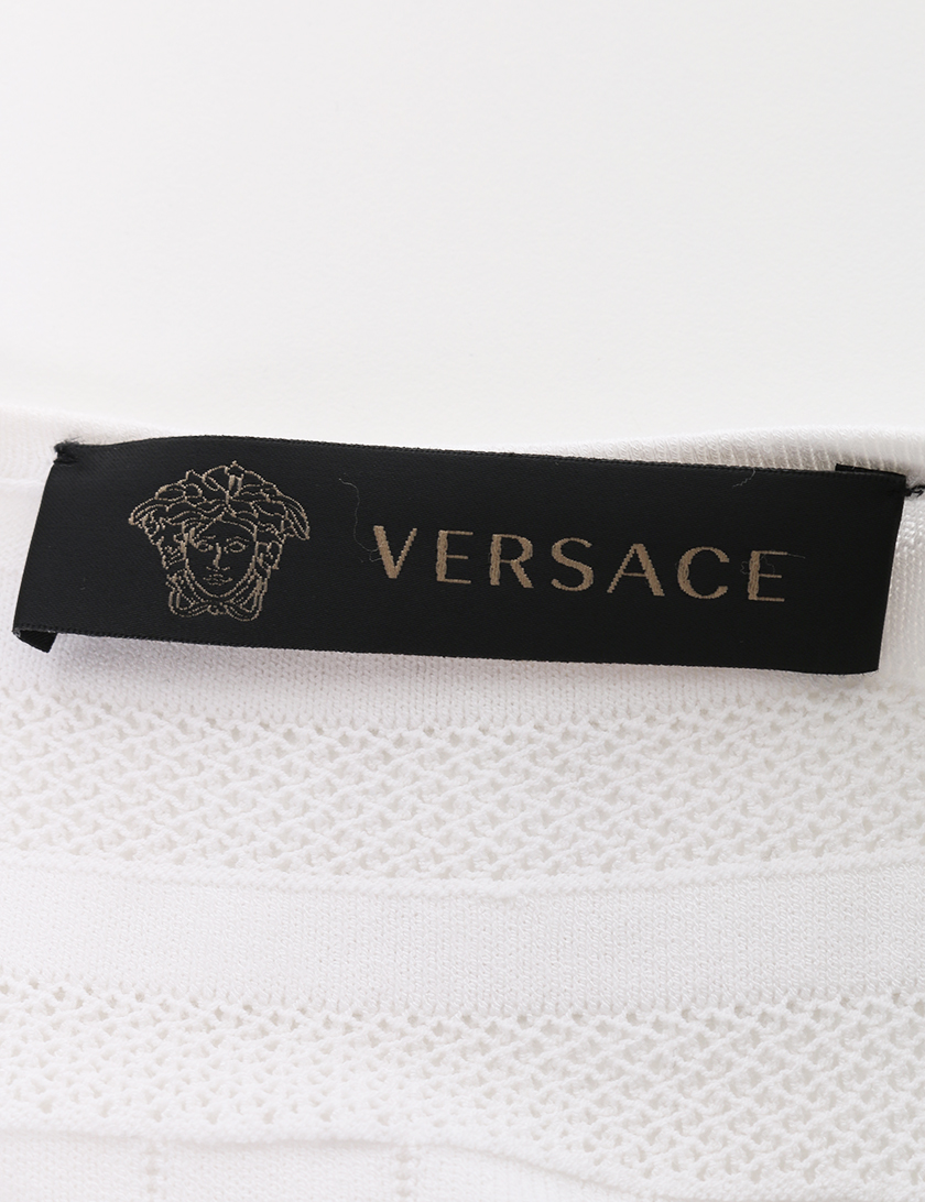 ヴェルサーチ Versace バイカラーワンピース ハイブランド ブランド専門の中古通販サイト