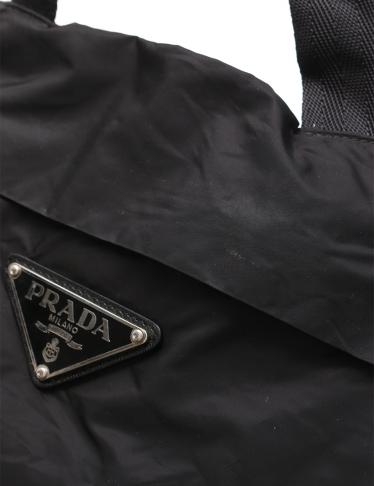 プラダ(PRADA)SHOPPING|BAG|ハンドバッグ|ナイロン|黒 ...