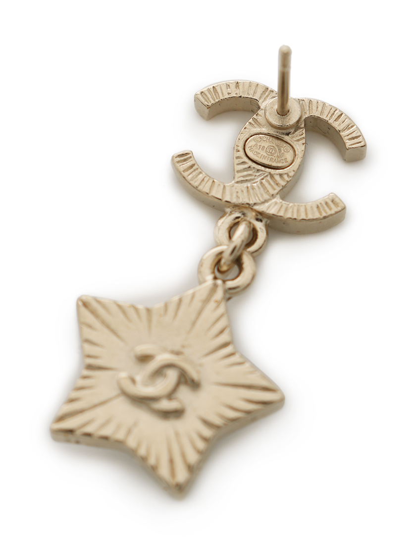 シャネル(CHANEL)ココマーク|スター|ピアス|ゴールド|シルバー|A18V|ハイブランド・ブランド専門の中古通販サイト(312215)