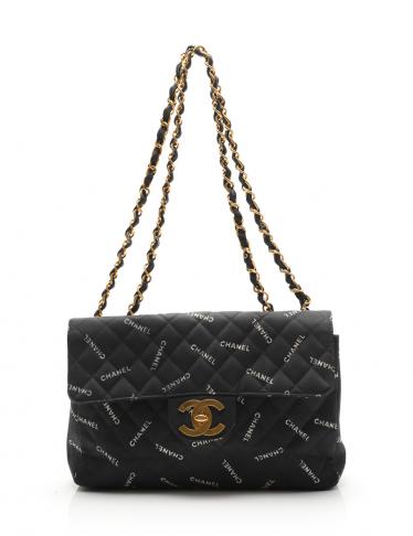 CHANEL・バッグ・デカマトラッセ Wチェーン ショルダーバッグ 