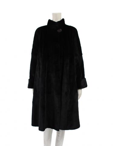 EMBA・アウター・ ロングコート ウィーゼルファー 黒｜【公式】宅配