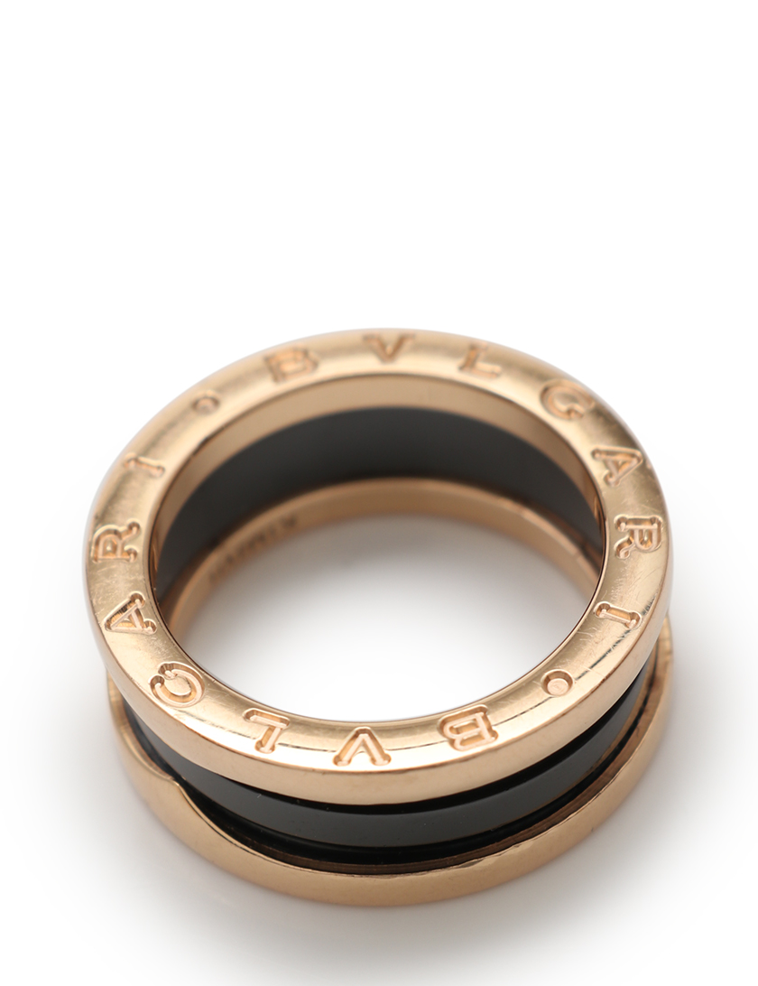 ブルガリ Bvlgari B Zero1 リング 指輪 K18pg セラミック ピンクゴールド 黒 ハイブランド ブランド専門の中古通販サイト 3114