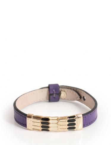 ブルガリ Bvlgari セルペンティ ブレスレット レザー 紫 ゴールド ハイブランド ブランド専門の中古通販サイト 3170