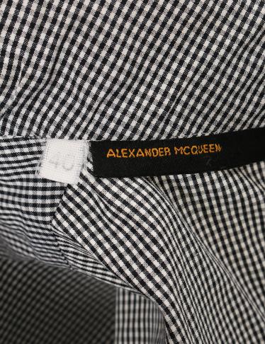 アレキサンダーマックイーン(ALEXANDER MCQUEEN)ギンガムチェック|デザインシャツ|ハイブランド・ブランド専門の中古通販サイト(12901) サマーセール マックイーン トップス ギンガムチェック ノーカラージャケット