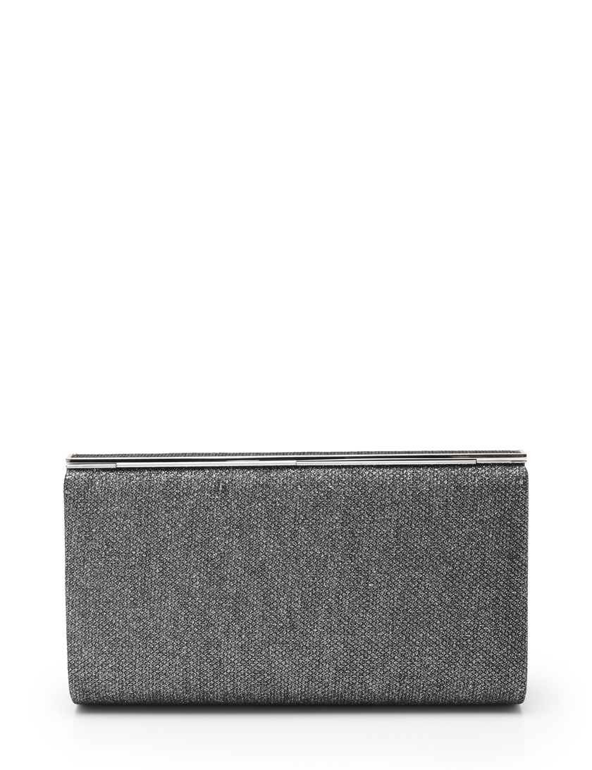 ジミーチュウ(JIMMY CHOO)CAYLA|クラッチバッグ|グリッターラメ|シルバー|ハイブランド・ブランド専門の中古通販サイト(323182)
