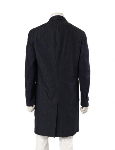 ヨウジヤマモト(Yohji Yamamoto)デニム|ドクターコート|ネイビー|切替|ハイブランド・ブランド専門の中古通販サイト(325962) ヨウジヤマモト(Yohji Yamamoto)デニム|ドクターコート|ネイビー|切替|ハイブランド・ブランド専門の中古通販サイト(325962)