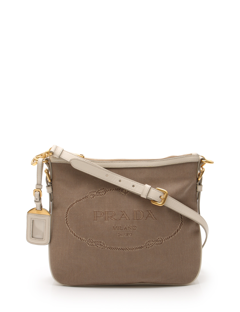 【人気商品!】 PRADA バッグ ジャガード ショルダー プラダ - ショルダーバッグ