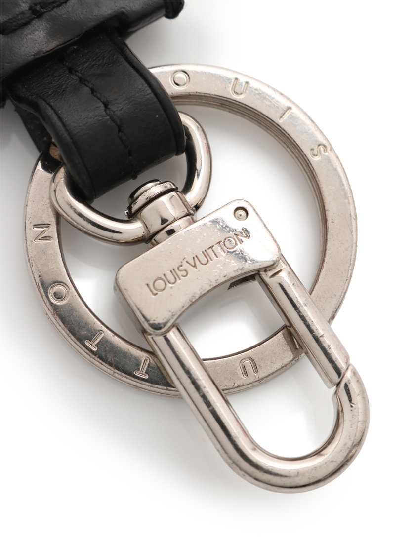 ルイヴィトン(LOUIS VUITTON)LV|クロッシュ|クレ|キーホルダー|キーリング|レザー|黒|シルバー|ハイブランド・ブランド専門の中古通販サイト(333757) ルイヴィトン(LOUIS VUITTON)LV|クロッシュ|クレ|キーホルダー|キーリング|レザー|黒|シルバー|ハイブランド・ブランド専門の中古通販サイト(333757)