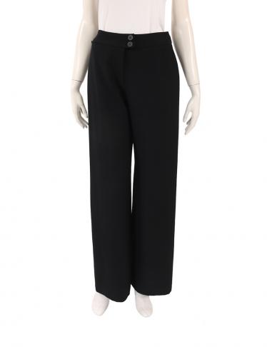 CHANEL ココボタン　ワイドパンツ　サイズ38 CHANEL ココボタン ワイドパンツ サイズ38